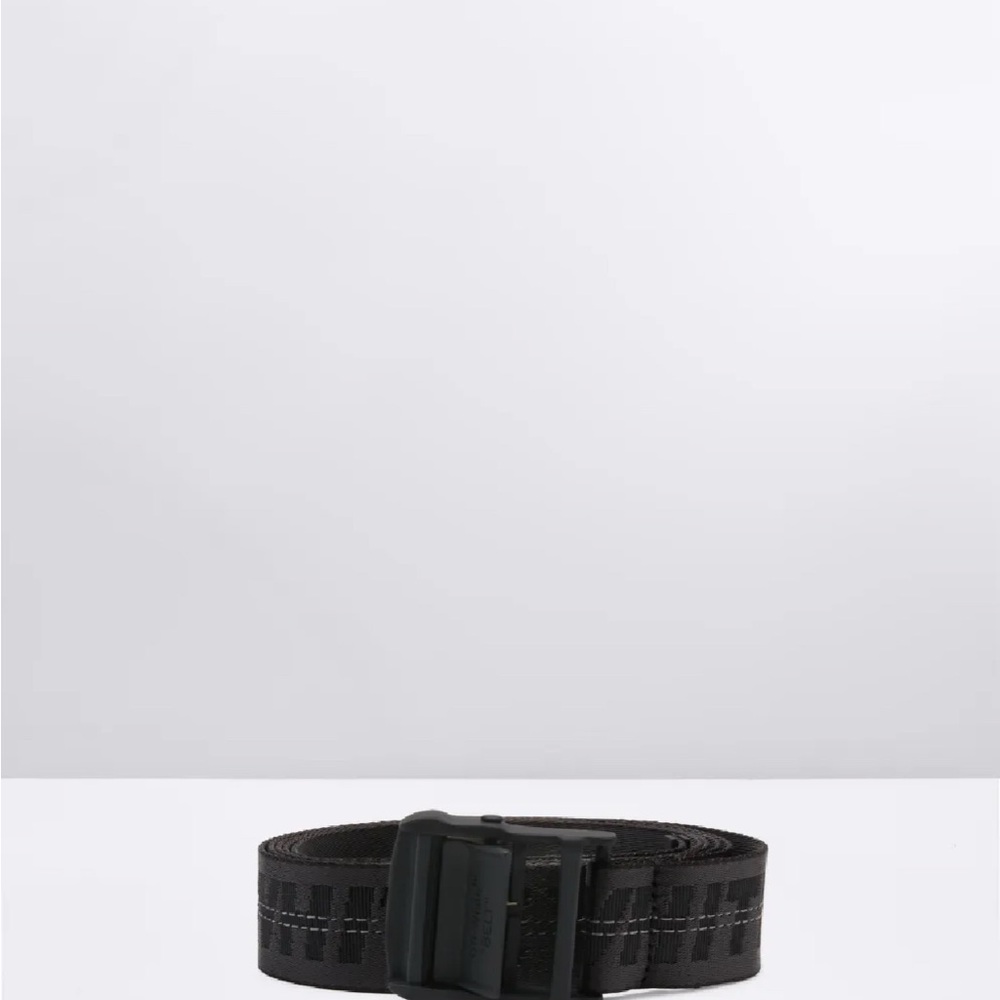 Off-White Black Industrial Belt
